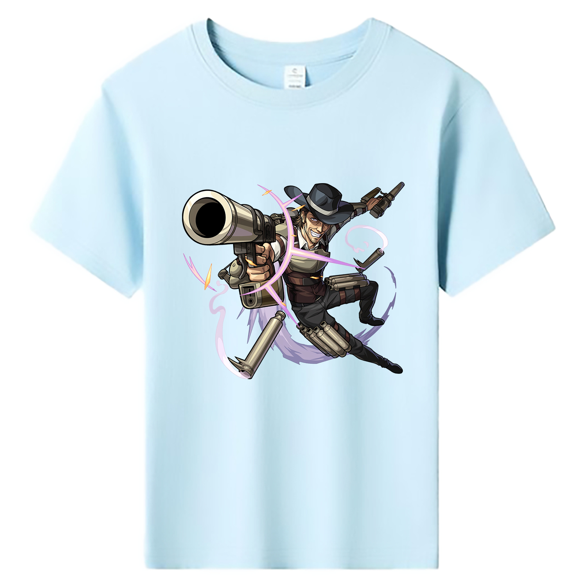 （画像用） 進撃の巨人 ケニー·アッカーマン Attack on Titan Kenny Ackerman 綿100％キッズTシャツ（フロントプリント）
